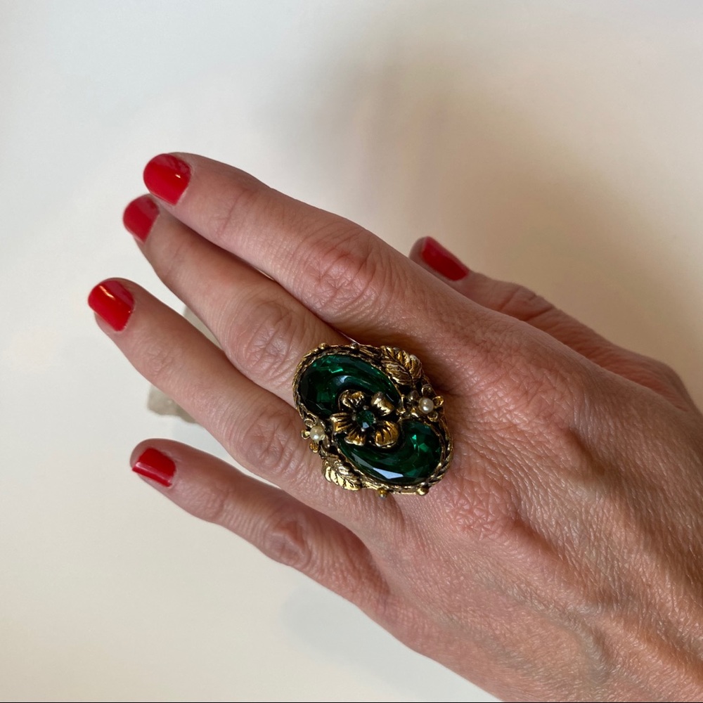 Gold Statement Ring